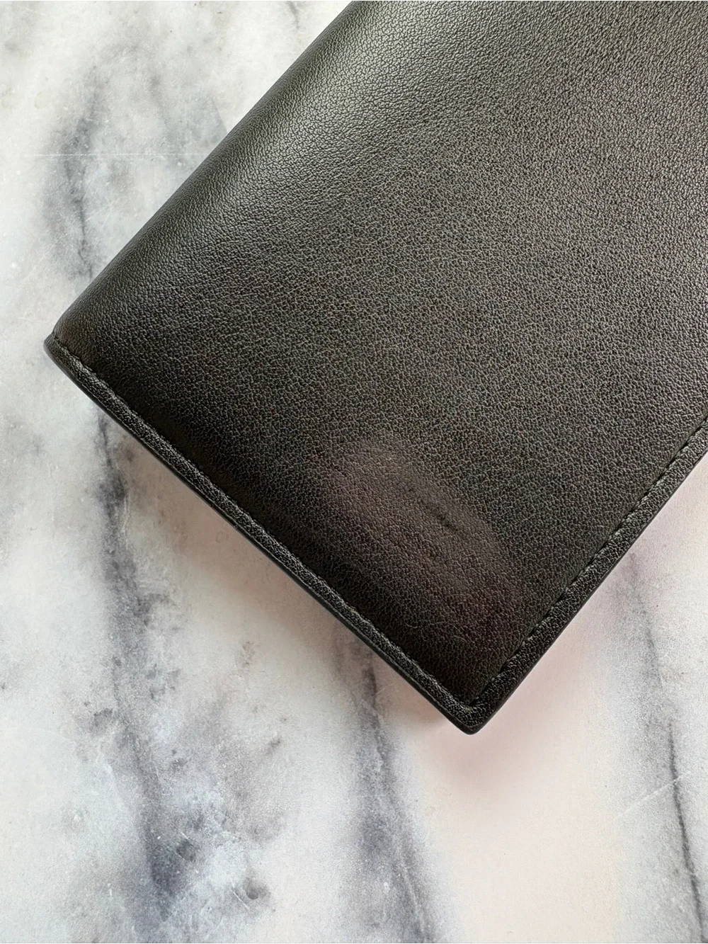 The Daily Edited Black Nappa Leather Petite Wallet